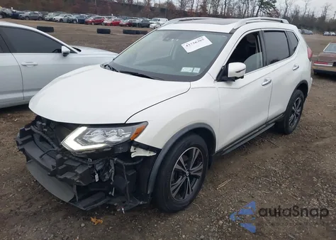 2018 Nissan Rogue Sl z USA, uszkodzony, nr VIN JN8AT2MV0JW352981